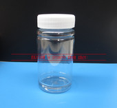 100 150 200ml克pet透明塑料瓶大口广口瓶样品空瓶子鱼饵小药瓶