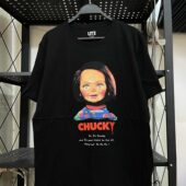 Play鬼娃回魂周边美式 设计感潮牌印花纯棉短袖 Child T恤男女款