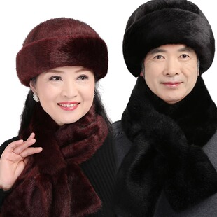 中老年人帽子东北保暖加厚棉帽防寒雷锋帽冬季爷爷老太太瓜皮圆帽