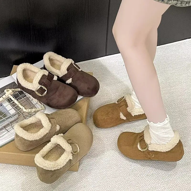 【5厘米羊羔绒】全包加绒魔术贴