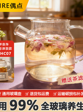 适配OIDIRE全玻璃新款养生壶配件恒温家用煮茶器花茶单壶