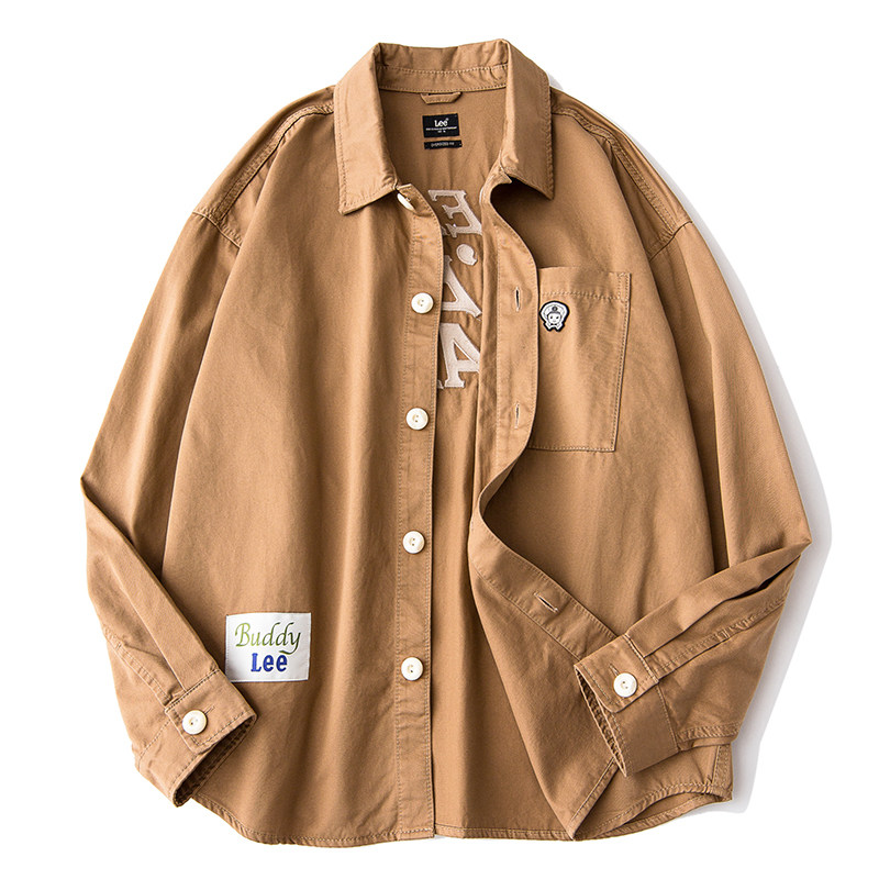 lee公仔buddy新款2021男士衬衫lmt001091100047-a00006