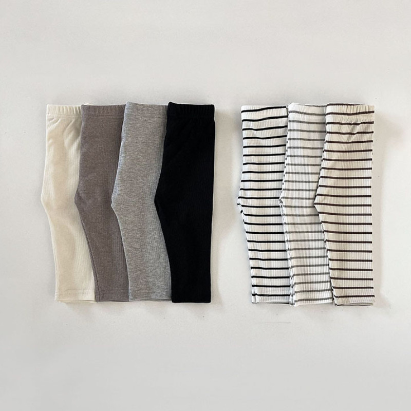 婴儿裤子春秋装ins韩版儿童打底裤外穿坑条纯棉男女宝宝休闲长裤,童装/婴儿装/亲子装,裤子,淘宝优惠券,粉丝福利购,淘宝优惠卷