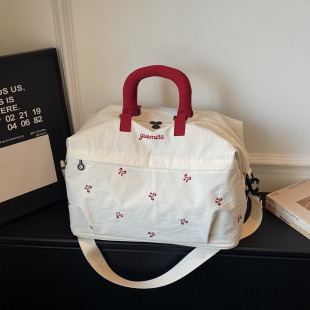 外出大容量旅行包女轻便高颜值短途收纳手提行李袋待产包健身运动