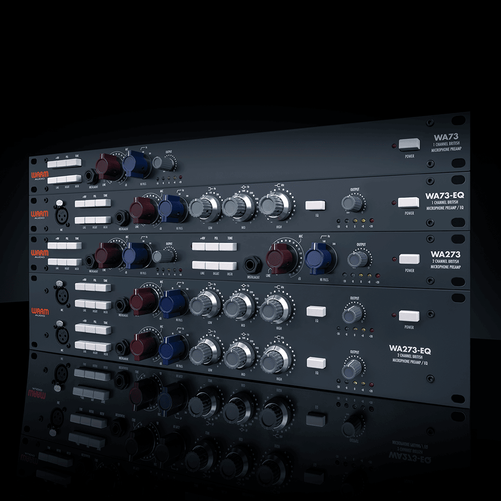 Warm Audio WA73 273EQ 单声道 立体声话筒放大器话放均衡器