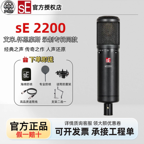 sE2200录音直播唱歌麦克风