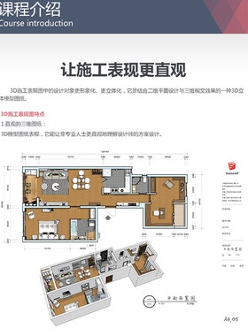 m10【Sketchup Layout】su软件+插件+3套视频教程+图片案例设计素