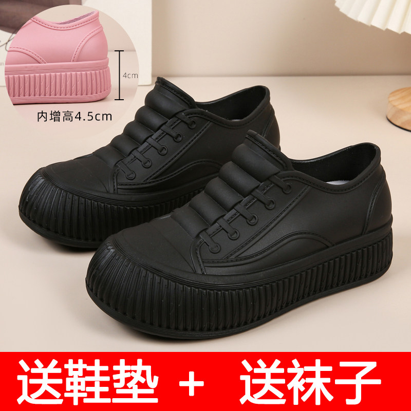 新款网红雨鞋女防滑鞋套防水鞋加厚耐磨女外穿防水胶鞋短筒雨靴女