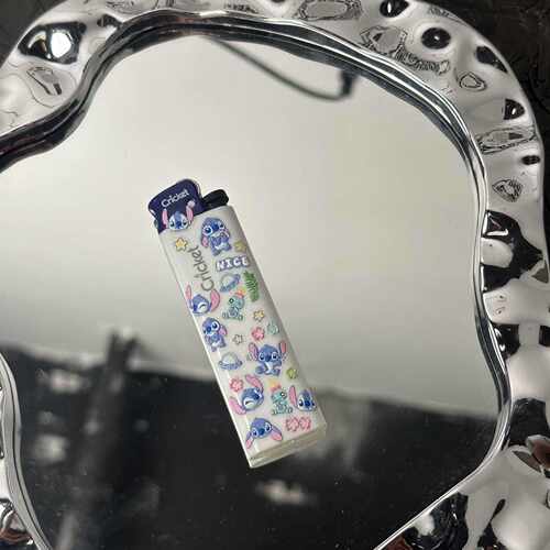 草蜢正版cricket打火机个性防爆史迪仔一次性打火机送男友礼物潮