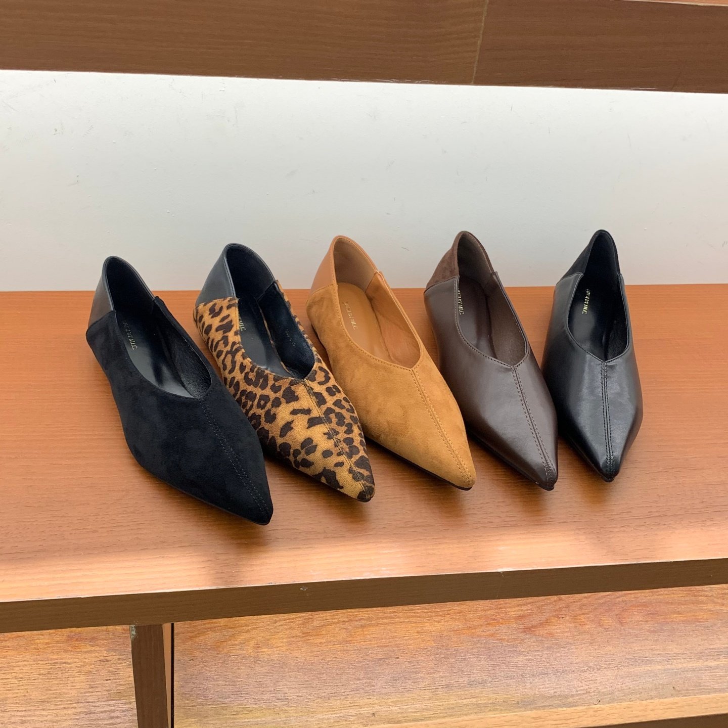 法式平底复古尖头豹纹浅口瓢鞋温柔晚风百搭一脚蹬通勤乐福单鞋女,女鞋,浅口单鞋,淘宝优惠券,粉丝福利购,淘宝优惠卷