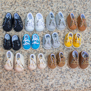 百搭休闲鞋 玩具鞋 男娃女娃玩偶用 子20厘米15cm潮款 现货棉花娃娃鞋