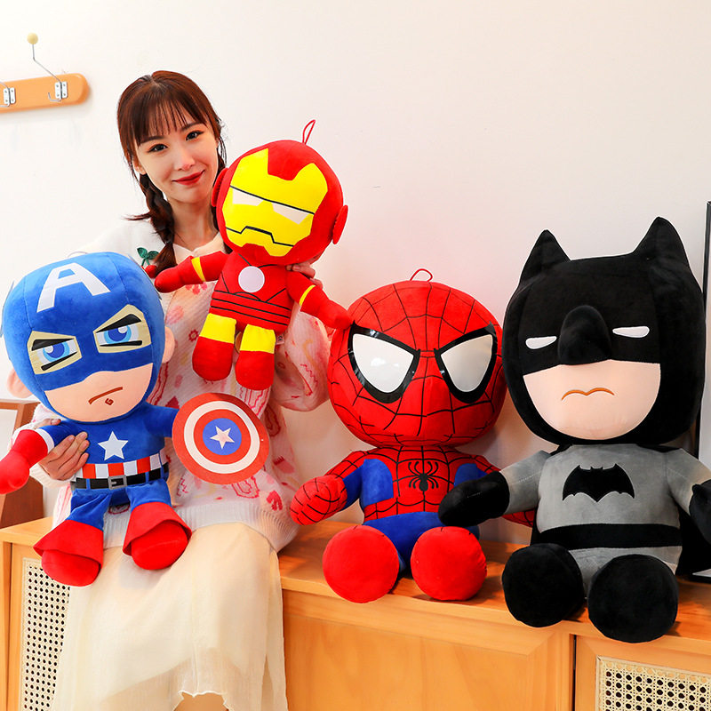 蜘蛛侠玩偶毛绒公仔儿童背包布娃娃送小孩子男女生抱枕着睡觉专用