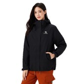 骆驼户外羽绒冲锋衣女三合一2025新款 拒水羽绒服内胆防风防水外套
