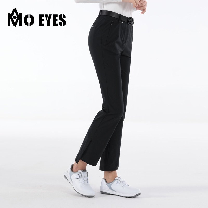 MO EYES魔眼 高尔夫裤子女士喇叭裤脚 隐形拉链口袋长裤秋冬显瘦,运动服/休闲服装,高尔夫球服,淘宝优惠券,粉丝福利购,淘宝优惠卷