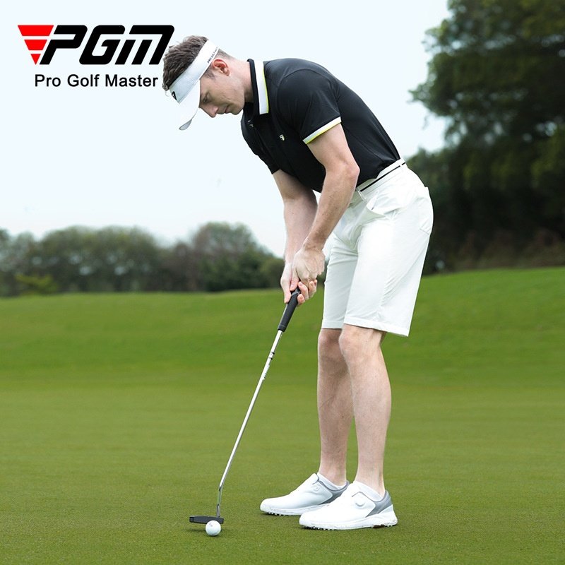 PGM高尔夫服装男士短袖夏季运动t恤抑菌弹力polo衫拼色罗纹领男装,运动服/休闲服装,高尔夫球服,淘宝优惠券,粉丝福利购,淘宝优惠卷