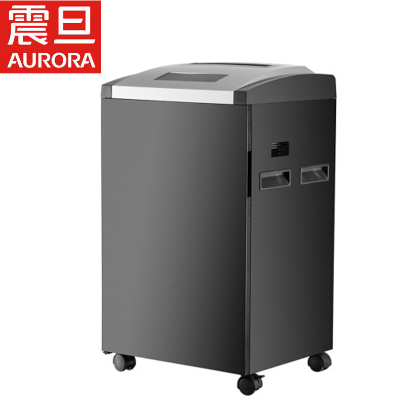 台湾震旦 办公碎纸机金属外壳17张60分钟40L碎CD大型大功率Aurora粉碎机AS17210CD