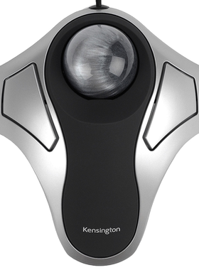 美国鼠标有线轨迹球Kensington七夕懒人手指宏设计制图CAD渲染3D