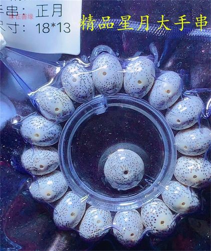 星月菩提大籽海南原生态佛珠手链