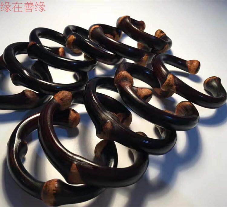 黑藤手镯有节西藏云南男女情侣款
