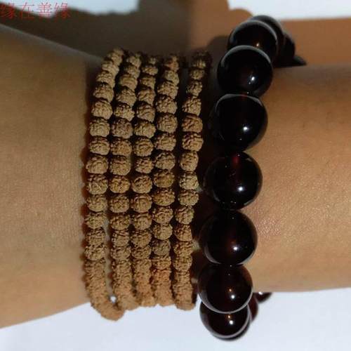 迷你小金刚菩提子手串3mm麒麟纹