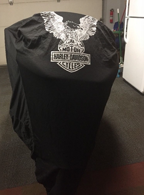 适用新款哈雷sportster883硬汉1200X48突破者750肥仔肥街霸车衣罩