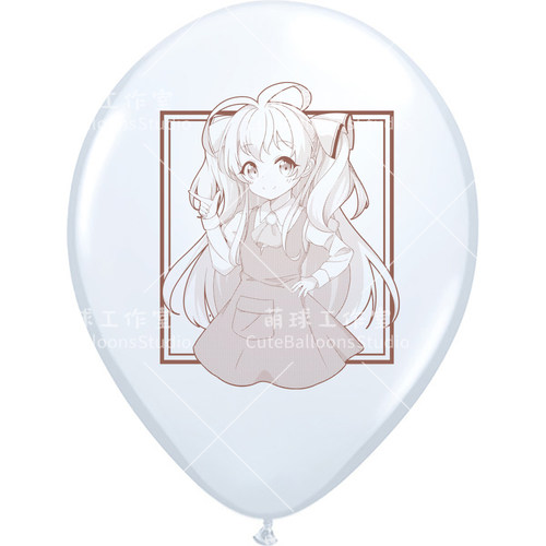 小球麦露动漫气球萌系卡通萝莉