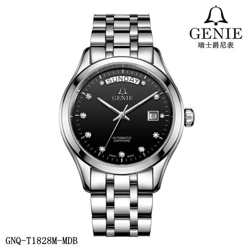 瑞士机械GENIE/爵尼18K金真钻