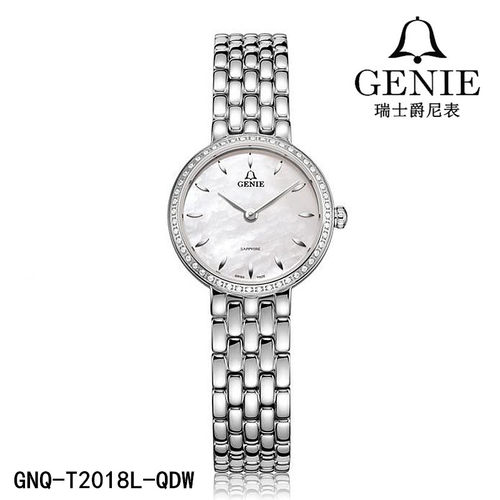 正品GENIE/爵尼手表石英表女表灵韵系列GNQ-T2018L-QDW小表盘2018