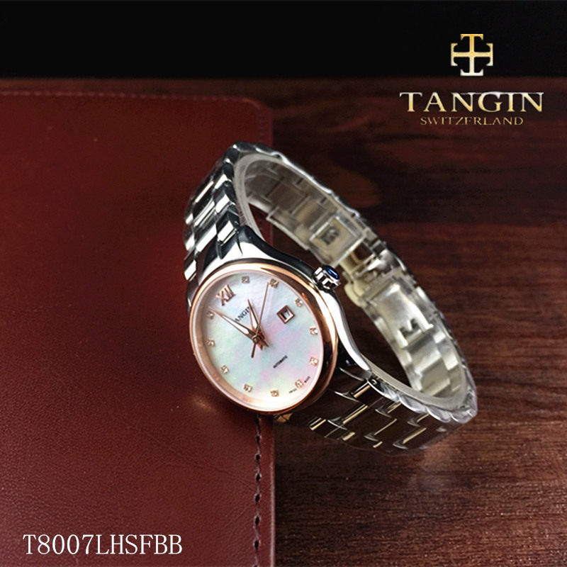tangin全自动圆形情侣表