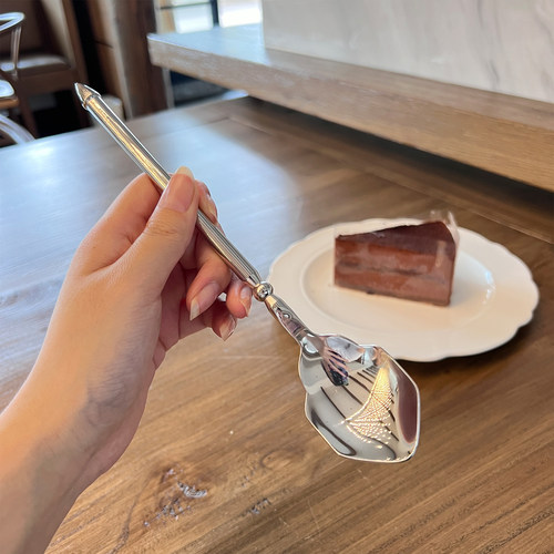 ins304不锈钢轻奢主餐勺吼吼看