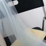 Мягкая шифоновая ткань ручной работы, аксессуар для волос, DIY, детская одежда