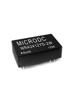WRA2412N-2W WRA2412YD-2W 单片机宽电压模块 dc-dc电源模块
