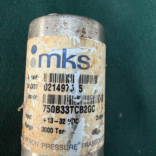 750B33TCB2GC MKS 压力传感器 3000TORR议价维修
