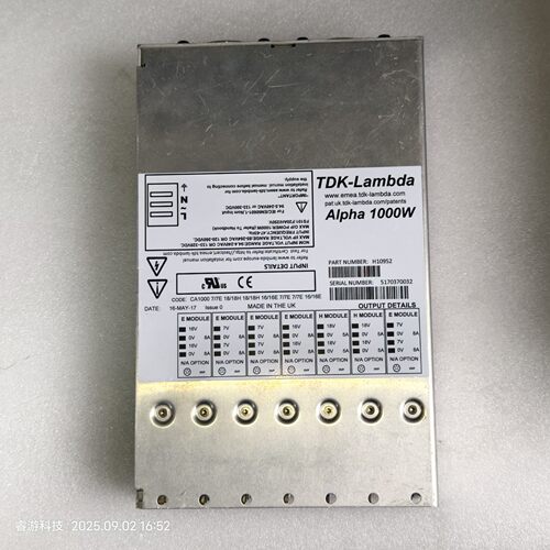 H10952 电源模块 TDK-Lambda Alpha 1000W多路输工业电源议价维修