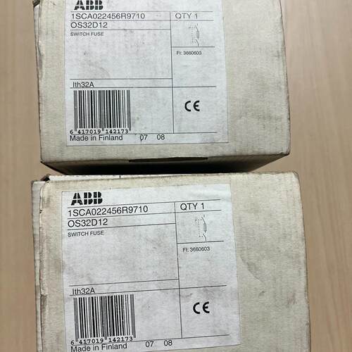 1SCA022456R9710 OS32D12 ABB隔离开关 32A额定电流议价维修