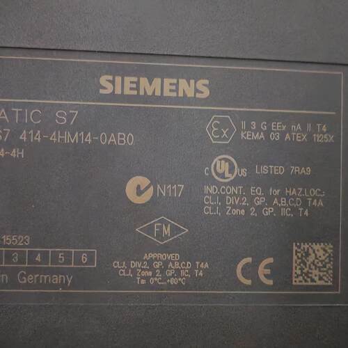 6ES7 414-4HM14-0AB0 CPU模块 工业自动化控制组件议价维修