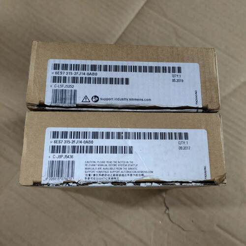 6ES7 315-2FJ14-0AB0 CPU模块 工控自动化控制器议价维修