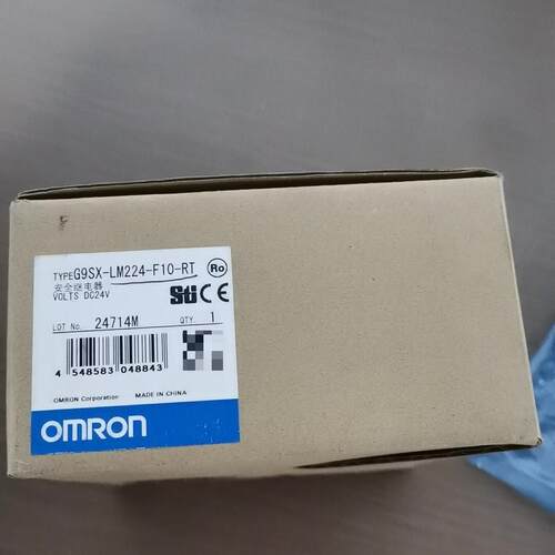 G9SX-LM224-F10-RT 安全区电器 DC24V 带说明书光盘议价维修