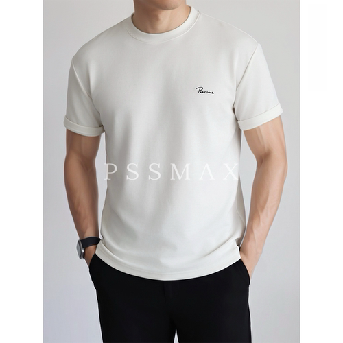 PSSMAX夏季宽松休闲短袖T恤男款