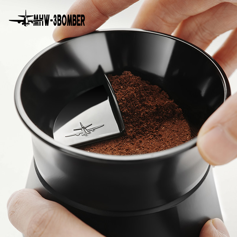 轰炸机MHW摩卡壶布粉器单双阀通用配件 防飞粉接粉填粉器旋转均匀