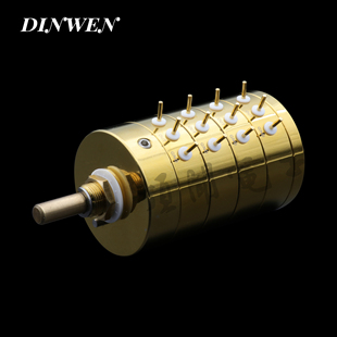 100K 音量电位器50K 250K 24挡全平衡四声道高精密步进式 EIZZ