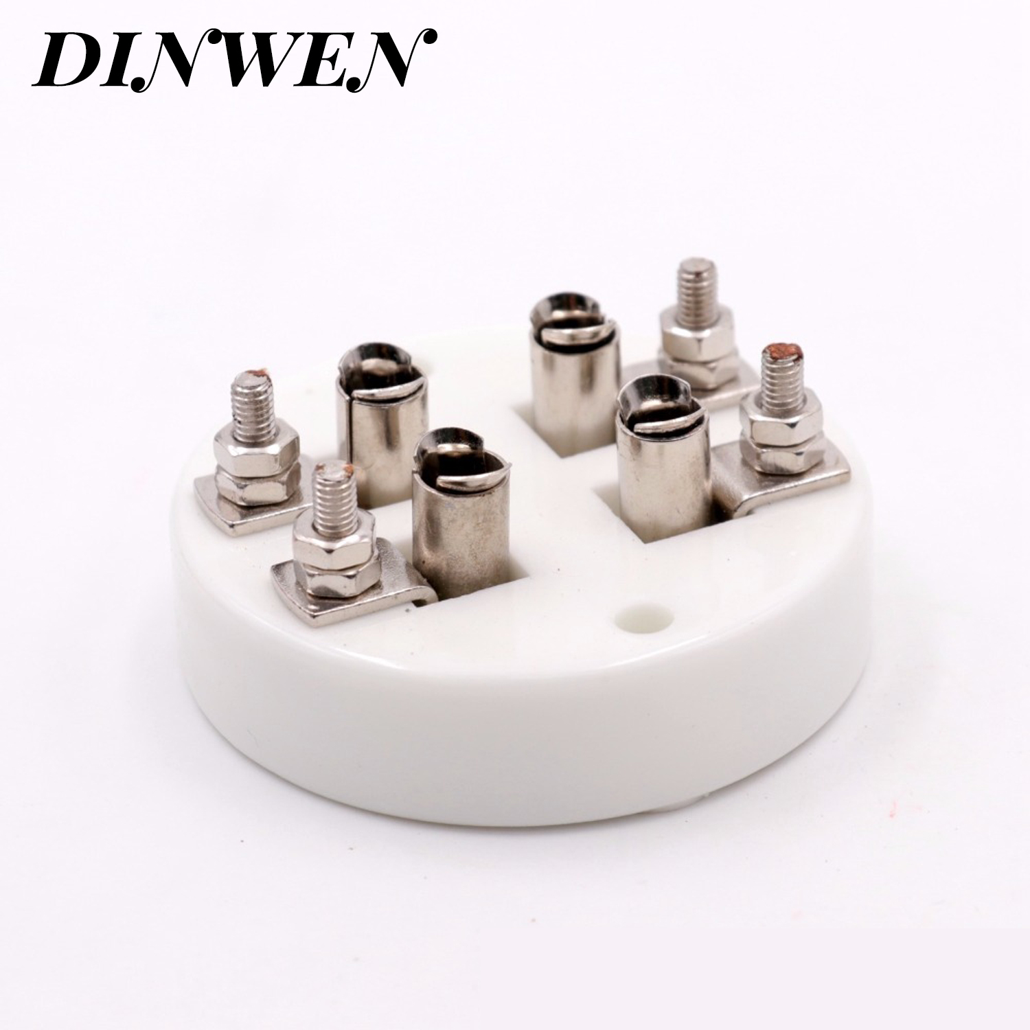 GZC4-2B镀银4脚管座陶瓷 镀银4脚管座插座适用304TL/304TH电子管