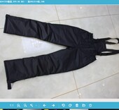 抗极寒出口俄罗斯男女款 防水夹棉加厚纳米面料户外裤 滑雪裤 棉裤