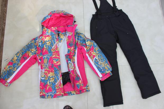 处理染色kalbor俄罗斯加厚滑雪服