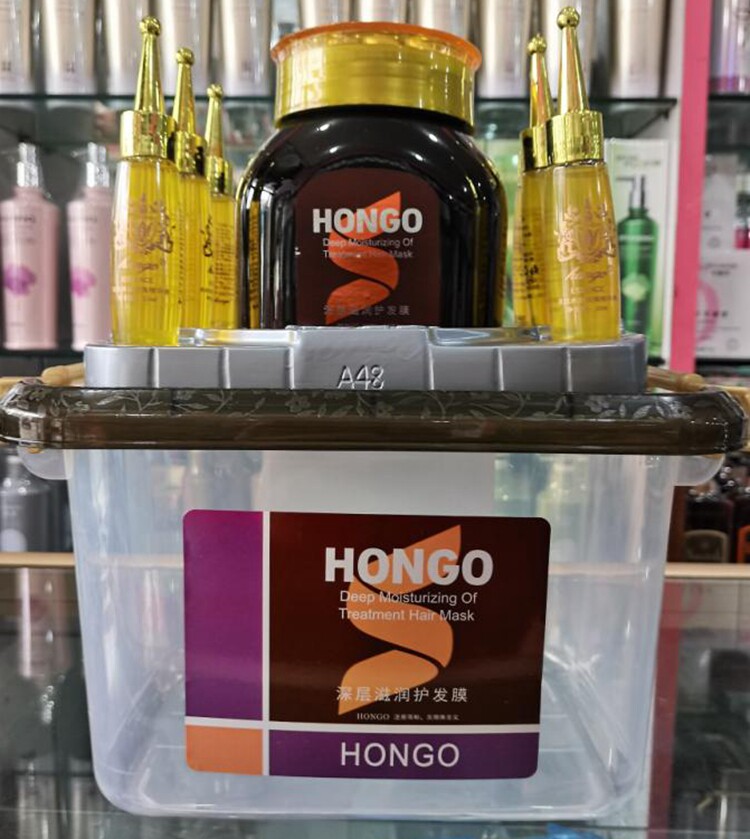 汉高正品发膜精油套装修复干枯烫染头发营养护理倒膜焗油膏水疗素