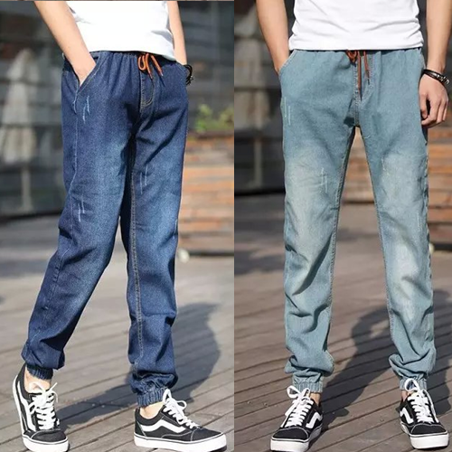 初中学生男孩春夏款牛仔裤