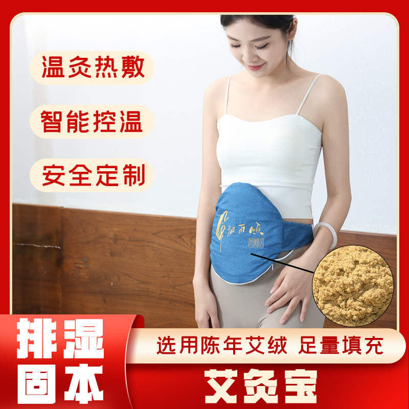 艾灸宝电加热腰带艾绒家用理疗熏蒸仪暖腰腹热敷袋祛湿排寒暖肚子