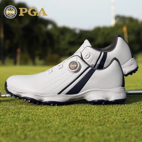 PGA美国高尔夫球鞋男士加宽防水