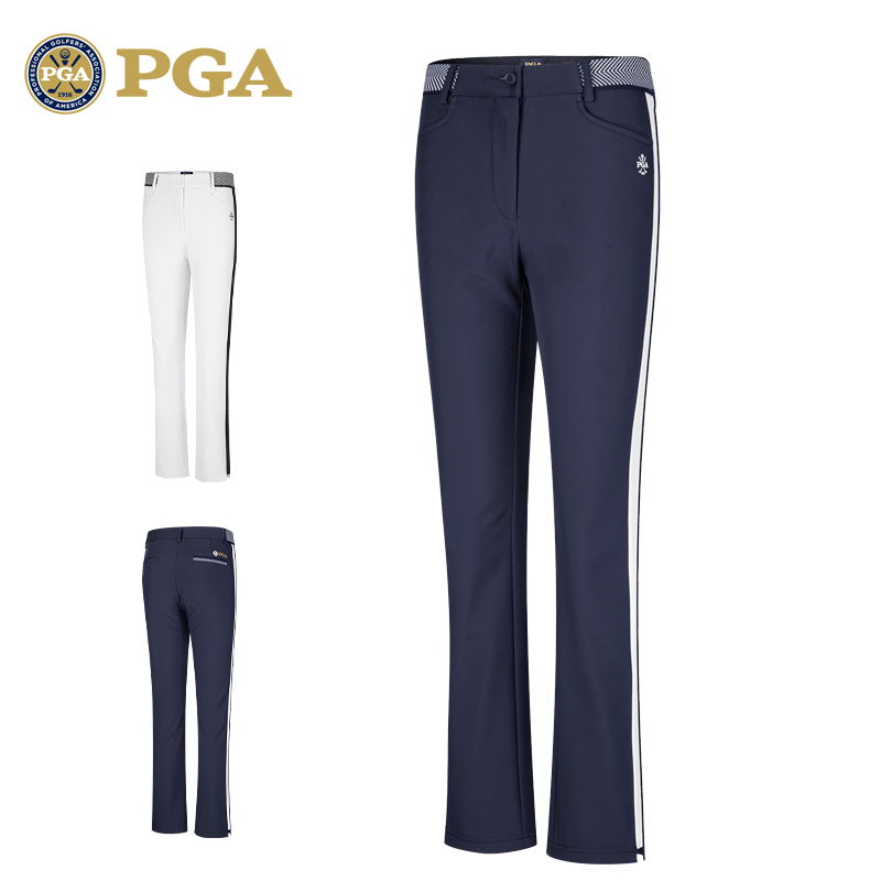 美国高尔夫长裤女秋冬保暖裤PGA