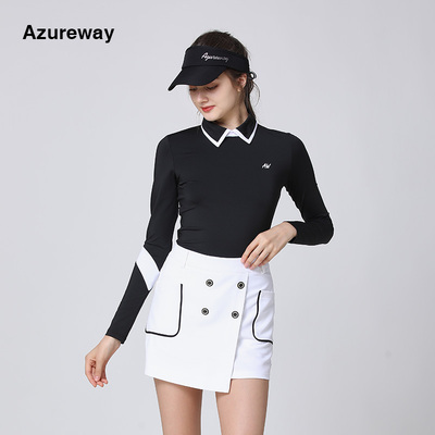 服装女时尚套装长袖上衣高尔夫
